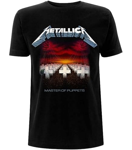 古着✨llica メタリカ Tシャツ Master of Puppets Amazon.com: Metallica Unisex Tee: Master of Puppets Tracks (Back